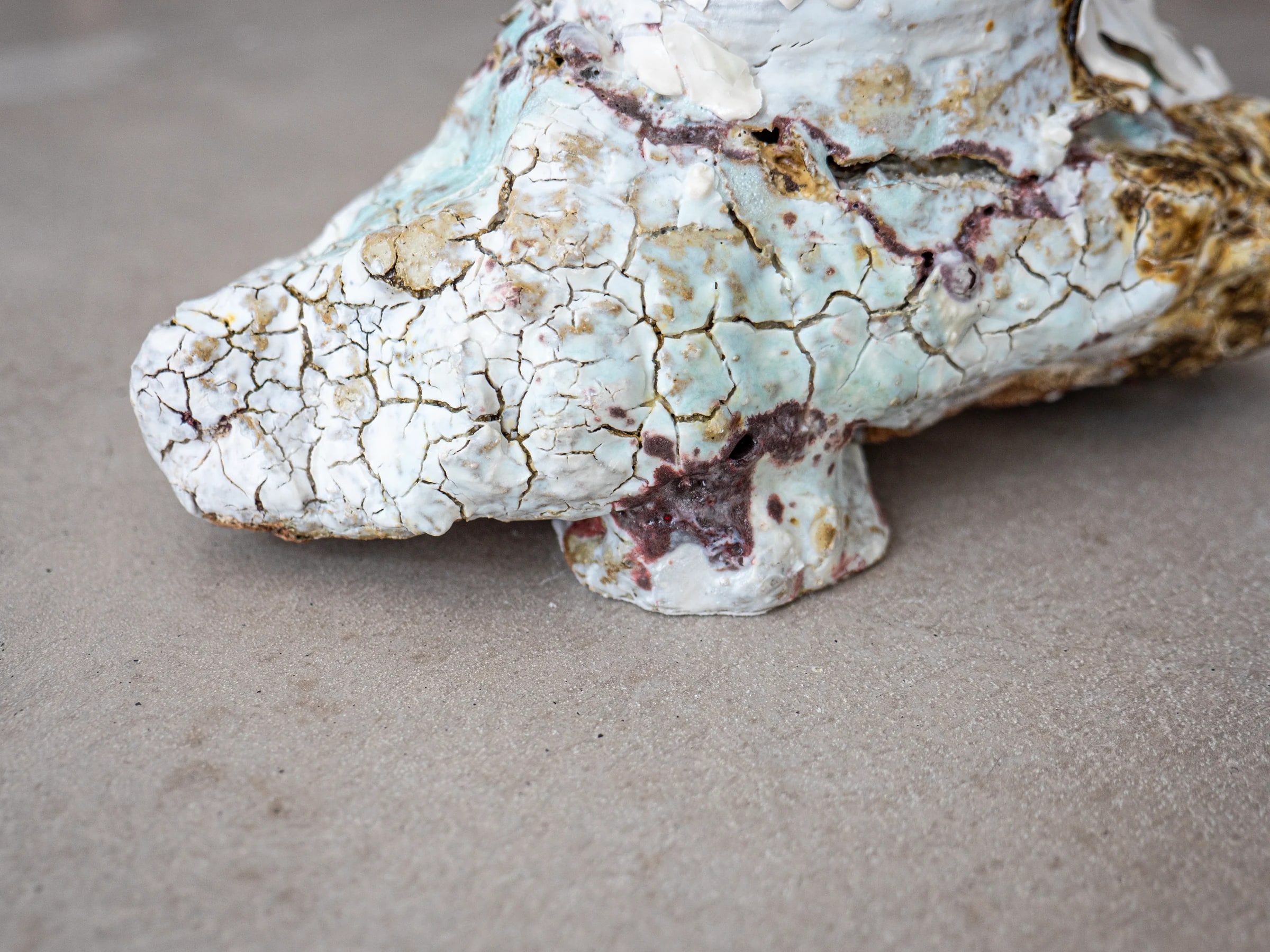 Vasija 2, detalle de superficie